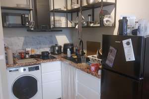 Moderne 1-Zimmer voll möbiliert Wohnung mit Balkon in Munich-Haarlaching - nur für 1 Person – Geiselgasteigstraße 48, 81545 Harlaching, München – Vorschaubild 6