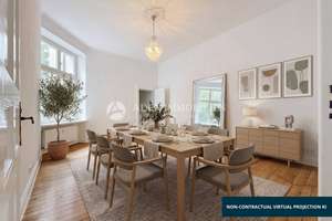 *4-Zimmer-Altbauwohnung mit Balkon, Stuck, Parkett und Einbauküche* – Knesebeckstr. 4, 10623 Charlottenburg, Berlin – Vorschaubild 22
