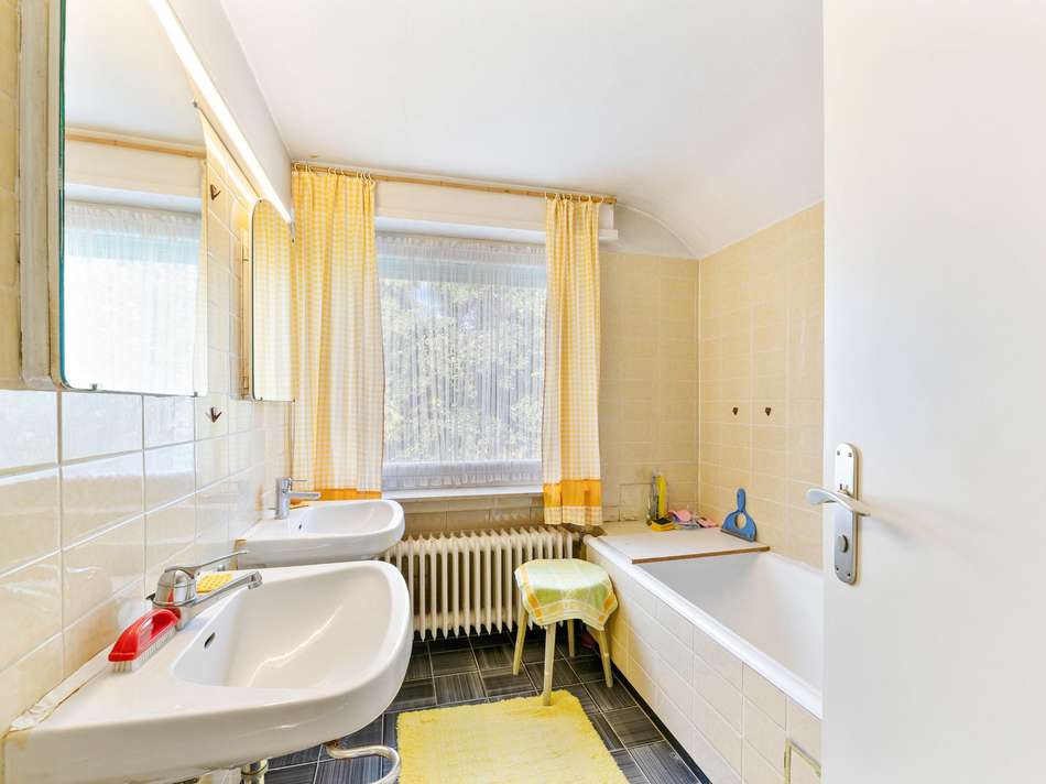 Badezimmer im DG