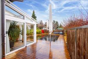 Möbliert: Einfamilienhaus mit Naturpool und Sauna – 81243 Aubing-Süd, München – Vorschaubild 14