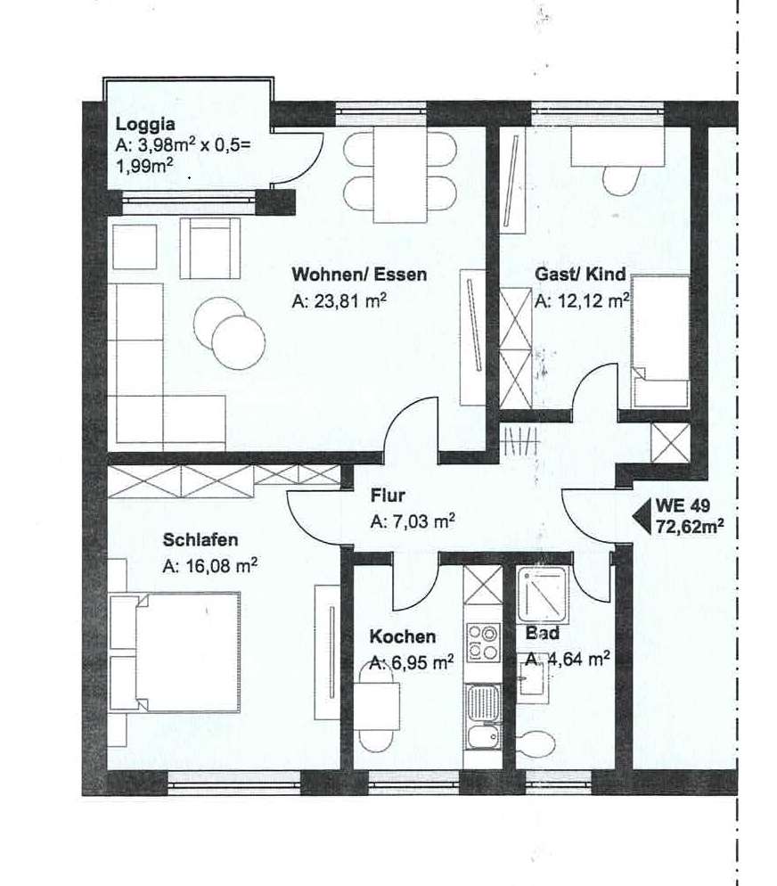 Eigentumswohnung in Nordenham zu verkaufen!, Wesermarsch Kreis – Bild 2