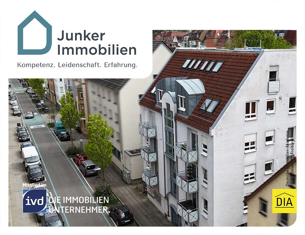 S-Heslach: Charmante 1,5-Zimmer-Wohnung in zentraler Lage, Stuttgart – Bild 1