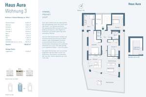 WE Aura 3 /// Exklusive 4-Zimmer-Penthousewohnung mit großzügiger Dachterrasse (WE 2.5) – 79104 Herdern-Nord, Freiburg im Breisgau – Vorschaubild 2