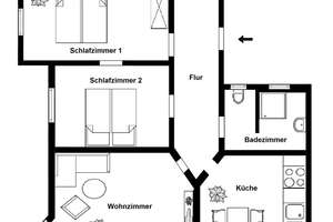 Gepflegte Altbauwohnung im Herzen der Neustadt! – Die vollständige Adresse der Immobilie erhältst du vom Anbieter., 28201 Altstadt, Bremen – Vorschaubild 9