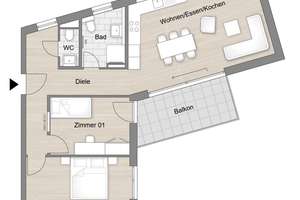 3-Zimmer-Wohnung | Urbanes Wohnen im charmanten Gablenberg – Teichstr. 16, 70186 Gablenberg, Stuttgart – Vorschaubild 5
