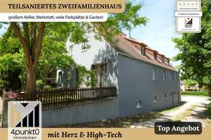 Teilsaniertes Zweifamilienhaus mit großem Keller, Werkstatt & Garten – Donau-Ries (Kreis) – Vorschaubild 1