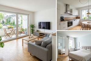 Helle 4-Zimmer Wohnung mit Balkon im 1. OG in Düsseldorf-Bilk – Die vollständige Adresse der Immobilie erhältst du vom Anbieter., 40223 Bilk, Düsseldorf – Vorschaubild 1