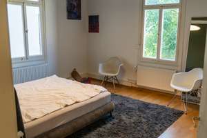 Ein ganzes Stockwerk im Kulturdenkmal:6 Zimmer, 150m²,  über 3m Deckenhöhe, Stellplatz, Ofen, Balkon – 70180 Lehen, Stuttgart – Vorschaubild 29