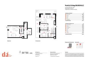 dá - am Marienplatz: Work & Living in Ihrer neuwertigen 3-Zimmer-Wohnung – Die vollständige Adresse der Immobilie erhältst du vom Anbieter., 64283 Mitte, Darmstadt – Vorschaubild 4