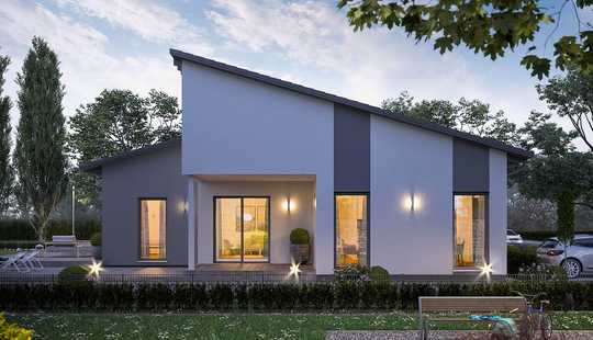 Bild von Einzigartiger Bungalow mit Niedrigenergiekonzept BEZUGSFERTIG inkl. Grundstück