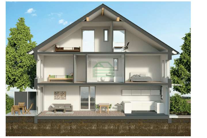 Visualisierter Grundriss