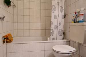 Keine Provision; 1 ZKB; 37m²; 3 OG; großer Balkon Ost/Süd/West Ausrichtung; Küche; Dusche/Badewanne – Hubenstraße 29, 68305 Waldhof, Mannheim – Vorschaubild 6