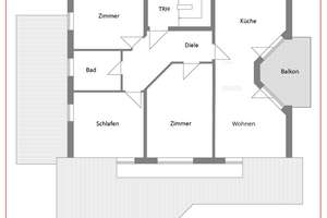 Wunderschöne Dachgeschoss-Wohnung im 1. OG – Die vollständige Adresse der Immobilie erhältst du vom Anbieter., 74074 Heilbronn, Heilbronn – Vorschaubild 13