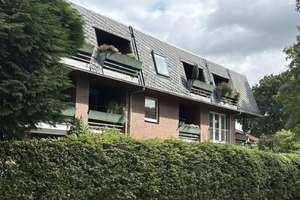 2-Zimmer-Wohnung in Hamburg Bergstedt mit großer Südwest-Loggia und Blick ins Grüne, 2.OG (Endetage)
