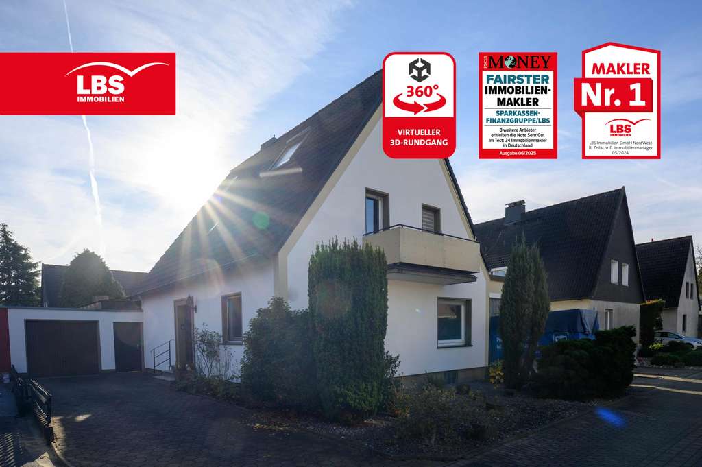 Vielseitiges Einfamilienhaus mit Einliegerwohnung in Lünen Niederaden