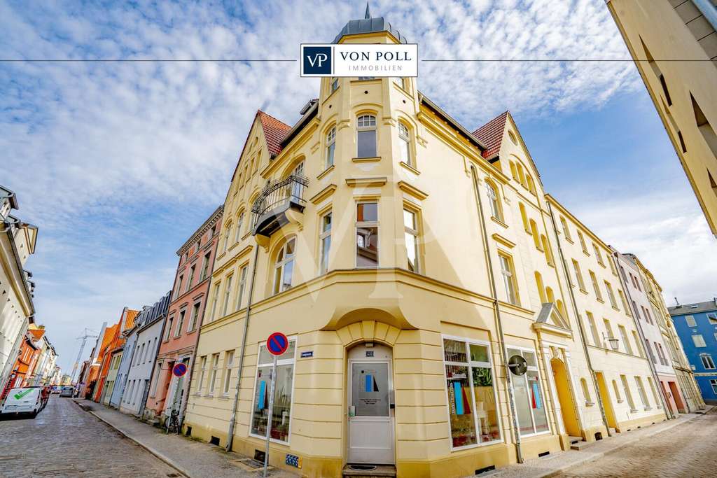 Immobilie in Stralsund - Vermietete Erdgeschosswohnung mit Terrasse in der Altstadt Stralsund - Bild 0