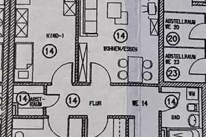 Hochwertige 3-Zimmer-Wohnung mit großer Sonnenterrasse& TG-Stellplatz in Münster-Gievenbeck – Die vollständige Adresse der Immobilie erhältst du vom Anbieter., 48161 Gievenbeck, Münster – Vorschaubild 3