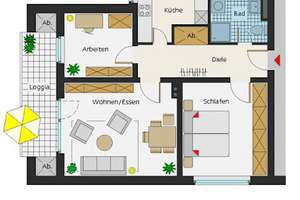 Tolle Familien-Wohnung – Haus-Berge-Str. 103, 45356 Bochold, Essen – Vorschaubild 10