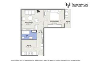 Zentrale 2-Zimmer-Wohnung mit Balkon – Paul-Reusch-Straße 18a, 86167 Lechhausen-West, Augsburg – Vorschaubild 14