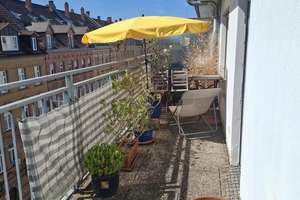 Schöne 3-Zimmer-Wohnung mit Dachterrasse und Balkon in der Karlsruher Oststadt – Georg-Friedrich-Str. 9, 76131 Oststadt, Karlsruhe – Vorschaubild 1
