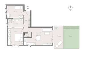 Moderne 3-Zimmer-Wohnung mit Balkon im Quartier hiLde – Kolbenzeil 13/3, 69126 Rohrbach, Heidelberg – Vorschaubild 9