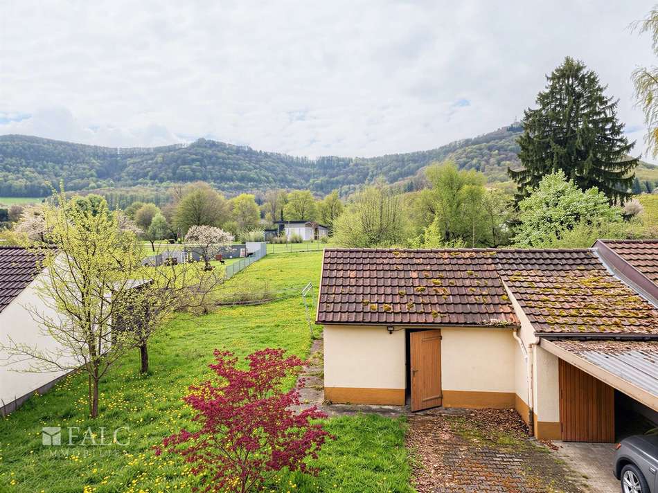 Ausblick Balkon