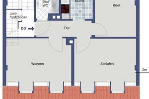Gefrage Lage Zabo! Charmantes 3-FH (3x3 Zi.), EG frei, OG + DG vermietet! – Die vollständige Adresse der Immobilie erhältst du vom Anbieter., 90480 Gleißhammer, Nürnberg – Vorschaubild 36