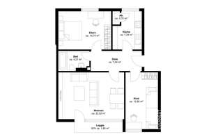 Renovierungsbedürftige 3-Zimmer-Wohnung mit Loggia und Stellplatz in Leverkusen-Rheindorf – 51371 Rheindorf, Leverkusen – Vorschaubild 10