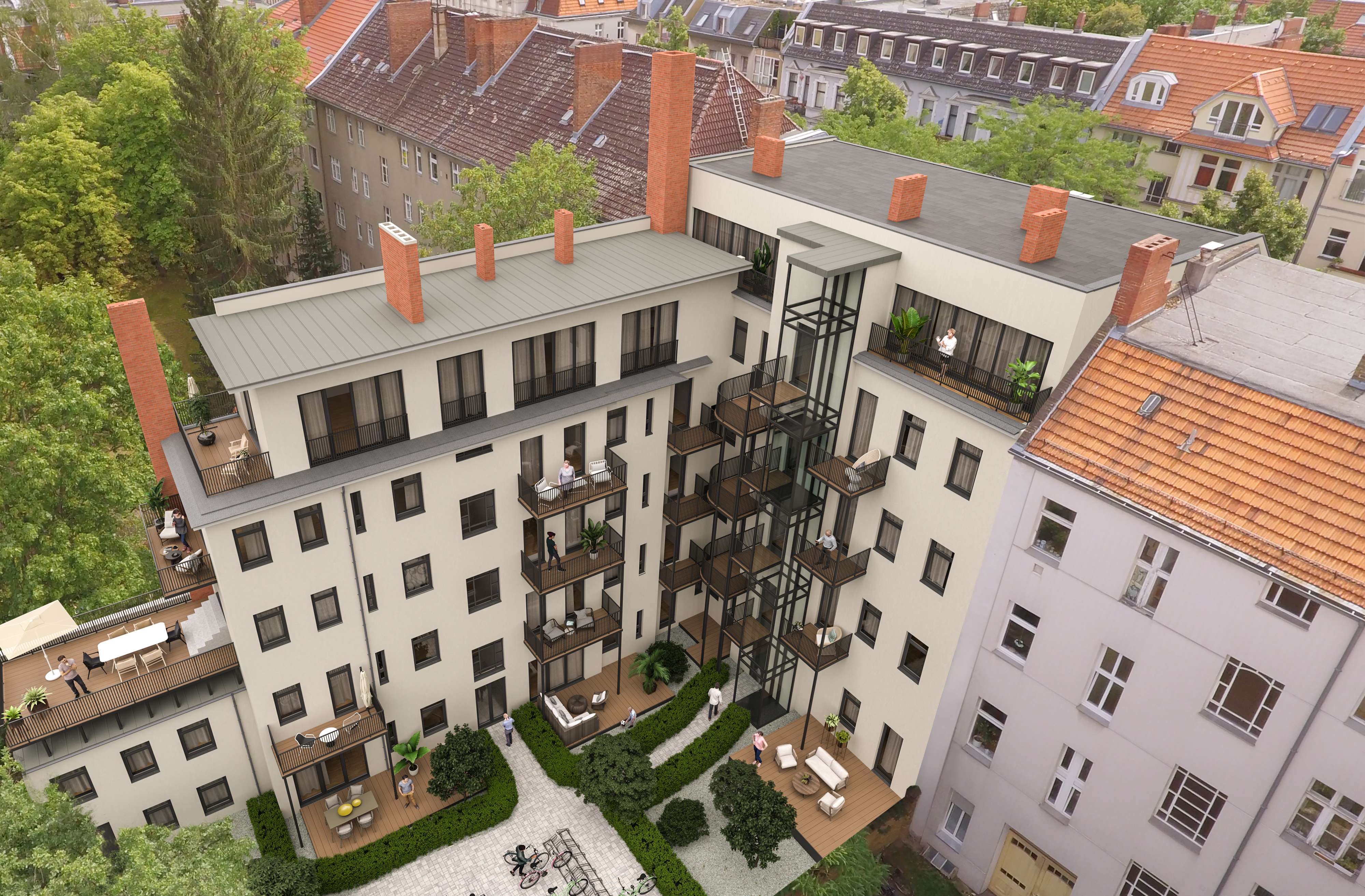 +++ Mit Baugenehmigung für 2 WE: DG - Rohling mit Entwicklungspotential in Steglitzer Altbau +++, Berlin – Bild 2