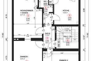 STILVOLL INVESTIEREN – 3-ZIMMER MIT BALKON UND BLICK AUF DEN WASSERTURM – Die vollständige Adresse der Immobilie erhältst du vom Anbieter., 41063 Am Wasserturm, Mönchengladbach – Vorschaubild 10