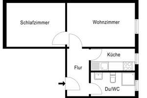 Zuhause fühlen: günstige 2-Zimmer-Wohnung – Jöcherstr. 2, 4318 Anger-Crottendorf, Leipzig – Vorschaubild 6