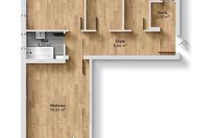 Kernsanierte 3-Zimmer-Wohnung in Traumlage am Nymphenburger Kanal – Bernabeistraße 7, 80639 Nymphenburg, München – Vorschaubild 13