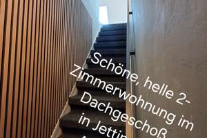 Helle 2-Zimmer Dachgeschosswohnung in Jettingen