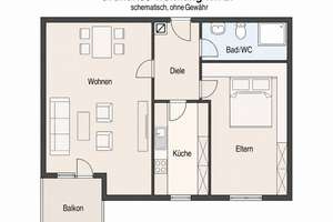 Leerstehende, gepflegte 2-Zimmer-Wohnung in attraktiver Wohnlage – Die vollständige Adresse der Immobilie erhältst du vom Anbieter., 70327 Untertürkheim (Ortsteil), Stuttgart – Vorschaubild 10