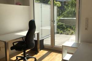 *Möbliertes Apartment im EG mit West-Terrasse zum Innenhof für Studenten & Azubis inkl. Pantryküche* – Steinhauser Str. 3, 81677 Steinhausen, München – Vorschaubild 4
