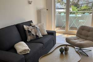 Frisch renoviert & neu möbliert | Ruhige 1-Zimmer-Wohnung mit großem Südbalkon | Maxvorstadt – Die vollständige Adresse der Immobilie erhältst du vom Anbieter., 80798 Josephsplatz, München – Vorschaubild 2