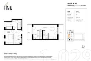 Wohnkomfort auf zwei Ebenen: 3 Zimmer-Maisonettewohnung mit Dachterrasse – 90762 Stadtpark, Stadtgrenze, Fürth – Vorschaubild 12