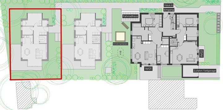 Übersicht Grundstück