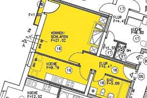 Großzügige 1-Raumwohnung in der Altstadt! – Bürgelstraße 2, 39104 Altstadt, Magdeburg – Vorschaubild 4