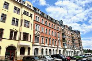 Top aufgestellt mit dieser Wohnung: 3 Zimmer, Aufzug, Balkon, Fernwärme, solides Denkmalobjekt! – Die vollständige Adresse der Immobilie erhältst du vom Anbieter., 1307 Johannstadt-Nord, Dresden – Vorschaubild 5