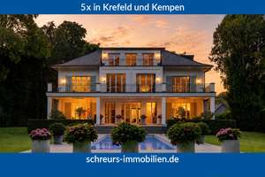 Eine Residenz von außergewöhnlicher Eleganz und visionärer Planung direkt am Krefelder Stadtwald!