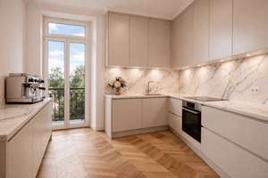 Stilvolle 4-Zimmer-Wohnung mit luxuriöser Ausstattung in saniertem Gründerzeitpalais – Die vollständige Adresse der Immobilie erhältst du vom Anbieter., 86159 Antonsviertel, Augsburg – Vorschaubild 18