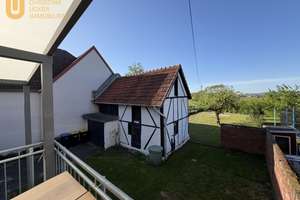 Backsteinhaus - kernsaniert mit Pelletheizung + Solarthermie - großer Garten direkt an der Nidder
