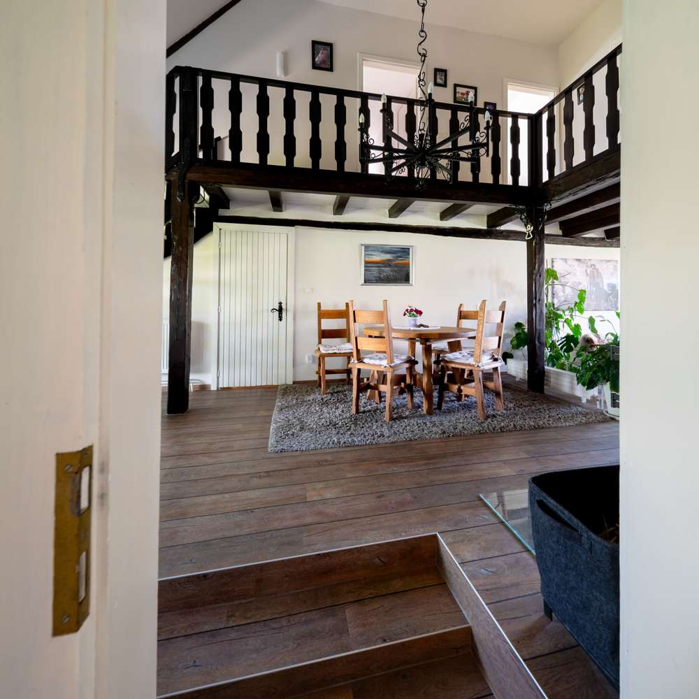 Immobilie in Stapel - Seltene Gelegenheit: Reetdachhaus plus Bungalow inmitten einer beliebten Ferienregion. - Bild 7