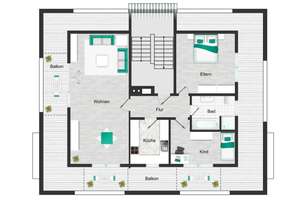 Penthouse mit Rundum-Terrasse! Blick ins Grüne & zentrale Lage (Provisionsfrei) – Die vollständige Adresse der Immobilie erhältst du vom Anbieter., 33689 Sennestadt, Bielefeld – Vorschaubild 6