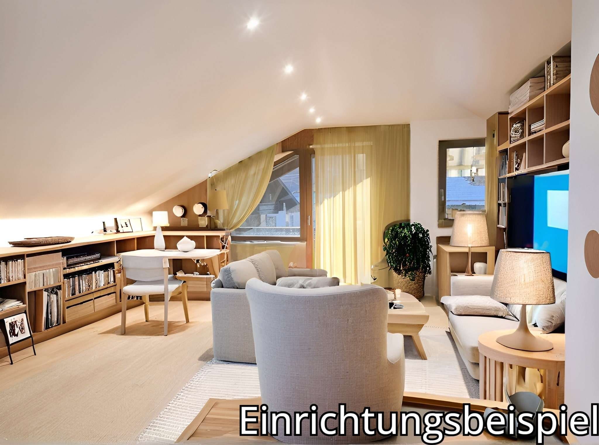 Immobilie in Oberau - Großzügige Dachgeschosswohnung mit Flair - Bild 3