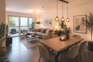 Modern apartment with elevator and underground parking in a quiet, green residential area
