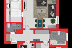 Große Gartenwohnung mit 3 Zimmern in Leverkusen - Schlebusch! – 51375 Schlebusch, Leverkusen – Vorschaubild 15
