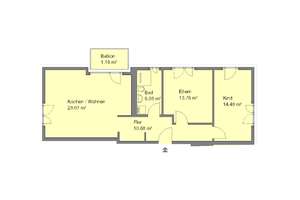 Zweitbezug - Hell durchflutete 3-Zimmer-Wohnung mit Balkon – Am Röthenbacher Landgraben 13, 90451 Röthenbach Ost, Nürnberg – Vorschaubild 3