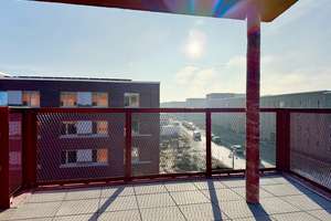 Neubau-Gebiet Hannover Kronsrode: Einbauküche, große Loggia, Fußbodenheizung, HWR, Lift, TG, Keller – Kattenbrookstrift 76, 30539 Bemerode, Hannover – Vorschaubild 3